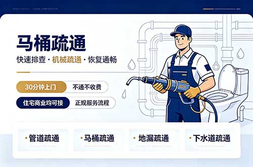 井冈山马桶疏通