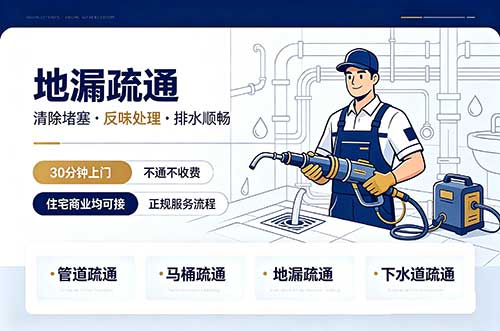 井冈山地漏疏通