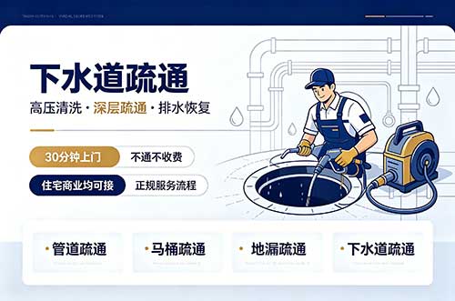 井冈山下水道疏通